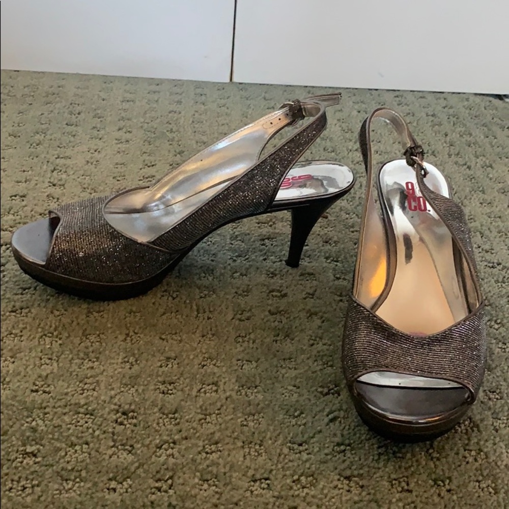 Sparkly heels
